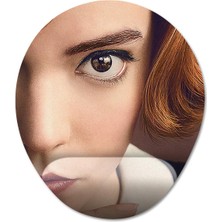 Pixxa The Queen's Gambit Bilek Destekli Mousepad Model - 3 Oval