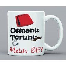 Melif Tasarım Kişiye Özel ' Osmanlı Torunu ' Temalı 
kupa Bardak