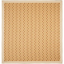 Bursa İpek Koyu Gold Monogram Ipek Eşarp