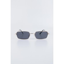 Silvio Monetti Unisex Siyah Altın Uv 400 Korumalı Güneş Gözlüğü 23SM58037R02