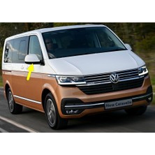 After VW Caravelle 2020-2022 Sağ Yan Dış Ayna Alt Kapağı Siyah 7E1857604B