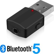 Pix-Link Bluetooth 5.0 Tuşlu Pc / Aux / Araç / Tv Stereo Ses Alıcı Verici