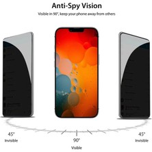 Privacy IPHONE 14 Pro  9h Full Kaplayan Kırılmaz Cam Privacy Hayalet Ekran Koruyucu