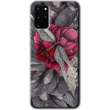 MRC İletişim Samsung Galaxy S20 Plus Kılıf Hd Desen Baskılı Arka Kapak - Kelebek Ömrü
