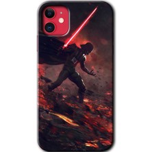 MRC İletişim iPhone 11 Kılıf Hd Desen Baskılı Arka Kapak - Darh Vader Wars