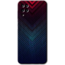MRC İletişim Samsung Galaxy A12 Kılıf Hd Desen Baskılı Arka Kapak - Abstract 4