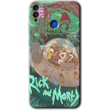 MRC İletişim Honor 8x Kılıf Hd Desen Baskılı Arka Kapak - Bad Breaking