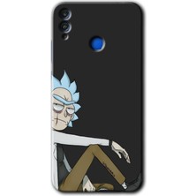 MRC İletişim Honor 8x Kılıf Hd Desen Baskılı Arka Kapak - Rick