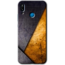 MRC İletişim Huawei P20 Lite Kılıf Hd Desen Baskılı Arka Kapak - Abstract 3