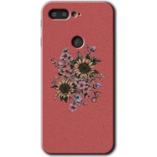 MRC İletişim General Mobile Gm 9 Pro Kılıf Hd Desen Baskılı Arka Kapak - Retro Çiçek