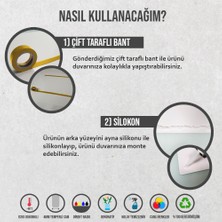 Decorita Düz Renk - Gri | Cam Ocak Arkası Koruyucu | 52cm x 60cm
