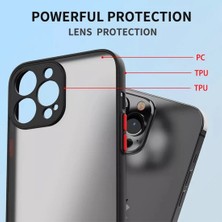 Dexmon iPhone 13 Pro Kılıf 3D Kamera Korumalı Arkası Mat Kenarları Renkli Smoke Case