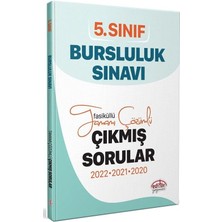 Editör Yayınları Editör 5. Sınıf Bursluluk Sınavı 3 Yıl Çıkmış Sorular Çözümlü