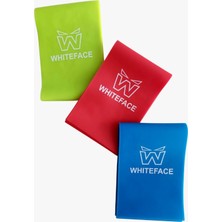 Whiteface 3'lü Pilates Bandı Seti (Hafif-Orta -Sert) 7.5 CMX90 cm