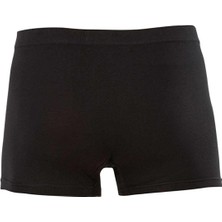Anıt 10 Adet, (Ekonomik Paket) Pamuklu Esnek Erkek Boxer %92 Pamuk %8 Likra Siyah