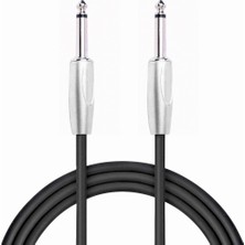 Powermaster LD393A 6.3mm Mono Erkek + 6.3mm Mono Erkek 1 Metre Kablo