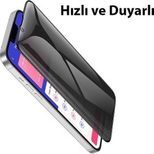 Polhammobile Polham Gizlilik Özellikli Iphone 13,13 Pro,iphone 14 Uym Privacy Ful Kaplama Kırılmaz Ekran Koruyucu