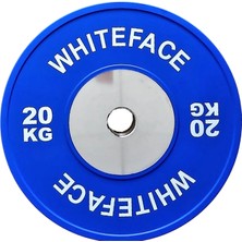 Whiteface Olimpik Halter Plakası (Disk) 20KG (Mavi)