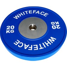 Whiteface Olimpik Halter Plakası (Disk) 20KG (Mavi)