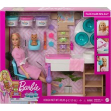 Melek Store  GJR84 Barbie'nin Yüz Bakımı Oyun Seti