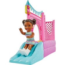 Melek Store  HHB67 Barbie  Bebek Bakıcısı Skipper Oyun Evi Seti