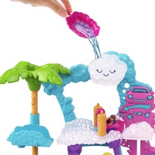 Melek Store  HHJ05 Polly Pocket Flamingo Araba Su Eğlencesi Seti