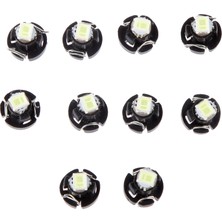 Sharplace 10X Beyaz Neo Wedge T3 1smd 5050 LED Araç Fazleri Iklim Kontrol Işıkları (Yurt Dışından)