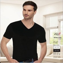 Tutku Elit Erkek Elastan V Yaka 3 Adet