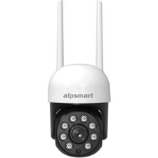 Alpsmart AS690 2mp 360º Wi-Fi Akıllı Dome Kamera