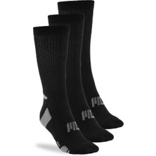 Musclecloth Stay Fresh Uzun Çorap 3'lü Paket Siyah
