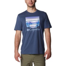 Columbia Csc M Colorful Vista Ss Tee Erkek Tişört CS0304-480
