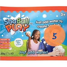 ZimpliKids SnoBall Play Tanışma Boyu 5'li Paket - Kar Yapım Seti