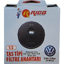 Rıco Volkswagen Grup 1/2 Tas Tipi Filtre Anahtarı KK1225