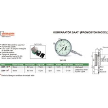 Insize 2301-10 Komparatör Saati Kulaklı Kapaklı (Promosyon Model )