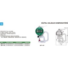 Insize 2871-101 Dijital Kalınlık Komparatörü