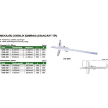 Insize 1240-300 Mekanik Derinlik Kumpası (Standart Model)