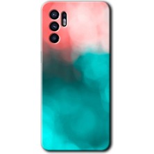 MRC İletişim Oppo Reno 6 Kılıf Hd Desen Baskılı Arka Kapak - Flu Işık