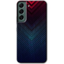 MRC İletişim Samsung Galaxy S22 Plus Kılıf Hd Desen Baskılı Arka Kapak - Abstract 4