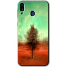 MRC İletişim Samsung Galaxy M10 Kılıf Hd Desen Baskılı Arka Kapak - Outlines Paint