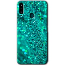 MRC İletişim Samsung Galaxy A20S Kılıf Hd Desen Baskılı Arka Kapak - Diamonds