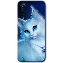 MRC İletişim Xiaomi Redmi Note 8t Kılıf Hd Desen Baskılı Arka Kapak - Cat Glance