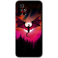 MRC İletişim Xiaomi Redmi 10 Kılıf Hd Desen Baskılı Arka Kapak - Dragon Night