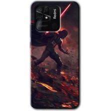MRC İletişim Xiaomi Redmi 10C Kılıf Hd Desen Baskılı Arka Kapak - Darh Vader Wars