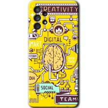 MRC İletişim Samsung Galaxy A13 Kılıf Hd Desen Baskılı Arka Kapak - Smart 2