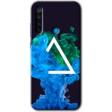 MRC İletişim Xiaomi Redmi Note 8t Kılıf Hd Desen Baskılı Arka Kapak - Ink Clot