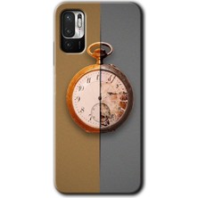 MRC İletişim Poco M3 Pro Kılıf Hd Desen Baskılı Arka Kapak - Clocks Artwork