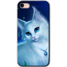 MRC İletişim iPhone Se 2022 Kılıf Hd Desen Baskılı Arka Kapak - Cat Glance