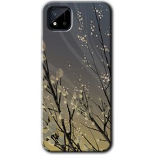 MRC İletişim Realme C11 Kılıf Hd Desen Baskılı Arka Kapak - Branches Flowers