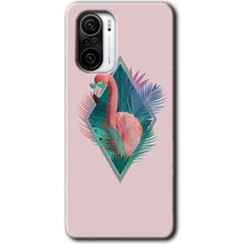 MRC İletişim Xiaomi Redmi MI11I Kılıf Hd Desen Baskılı Arka Kapak - Flamingo