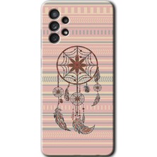 MRC İletişim Samsung Galaxy A53 Kılıf Hd Desen Baskılı Arka Kapak - Mandala Retro